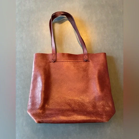 Madewell Medium Transport Tote Dark Cabernet - Picture 3 of 15